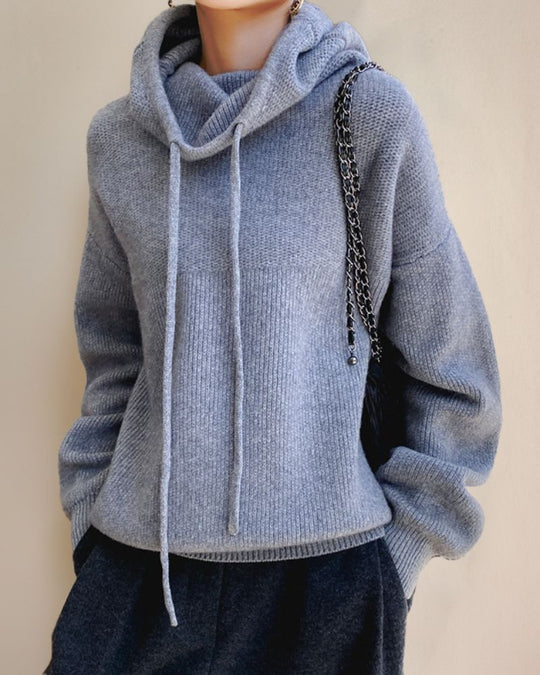 EB | Merino Wol Trollenhals-Pullover