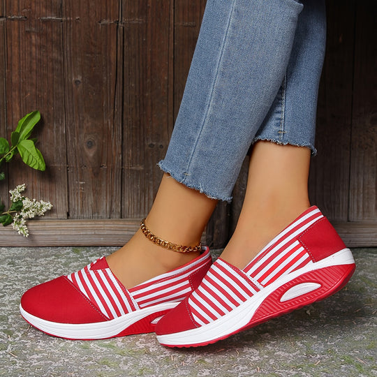 Gestreifte orthopädische Schuhe EB EB