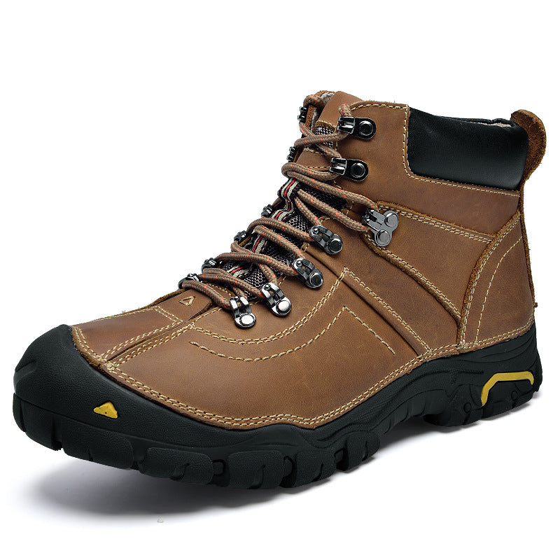 Herren robuste Wanderstiefel mit rutschfester Sohle und wasserdichter Technologie EB