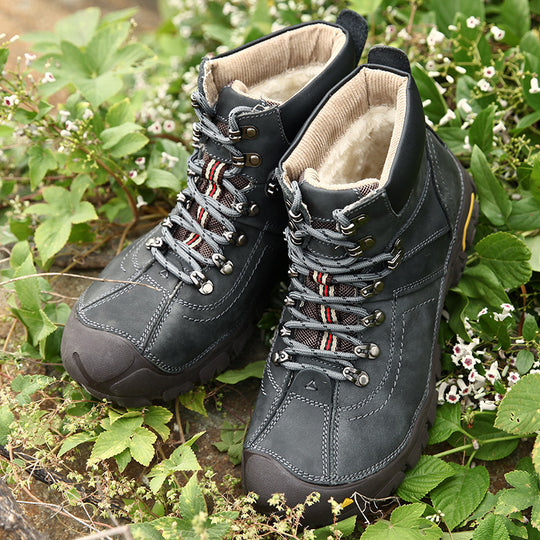 Herren robuste Wanderstiefel mit rutschfester Sohle und wasserdichter Technologie EB