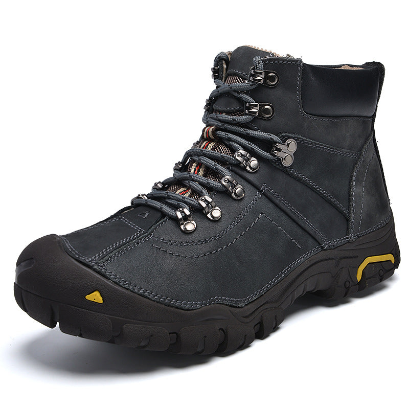 Herren robuste Wanderstiefel mit rutschfester Sohle und wasserdichter Technologie EB