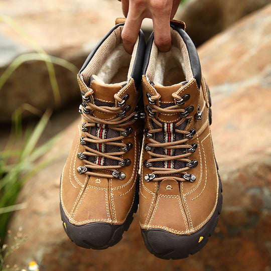 Herren robuste Wanderstiefel mit rutschfester Sohle und wasserdichter Technologie EB