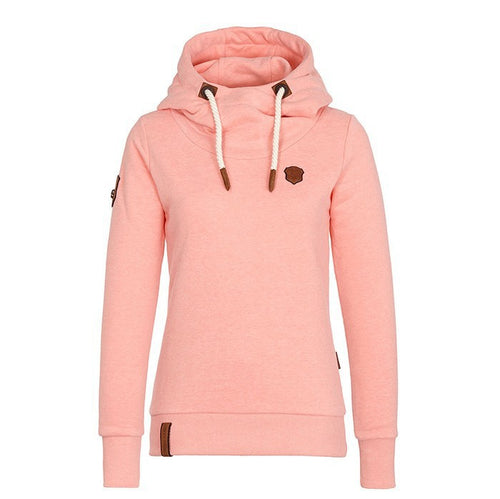 Damen lässiger Kapuzensweater mit bequemer Passform und stylischen Details EB