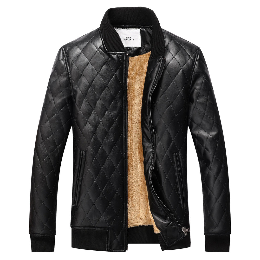 Herren gesteppte jacke mit kuscheligem Innenfutter EB