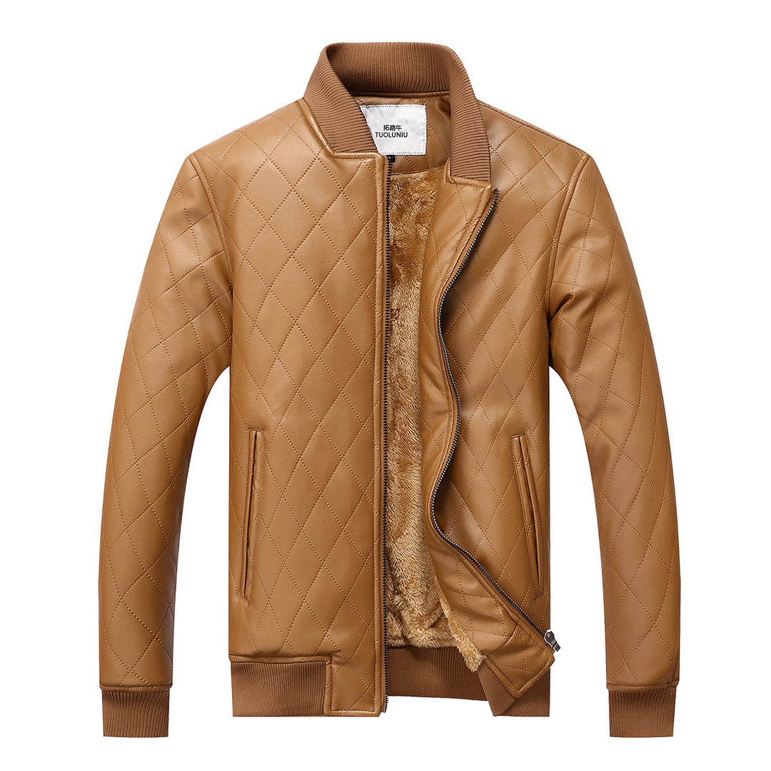 Herren gesteppte jacke mit kuscheligem Innenfutter EB