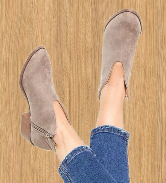 EB | Cut Ankle Boots für Frauen Schick, Stilvoll und Bequem Ganzjahres Schuhe
