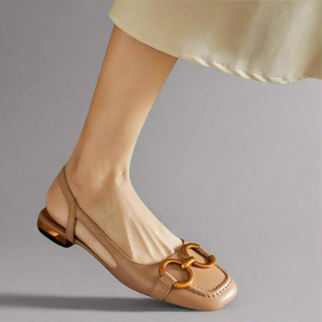 Elegante Orthopädische Sandalen mit Blockabsatz EB
