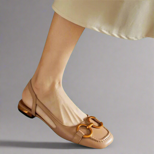 Elegante Orthopädische Sandalen mit Blockabsatz EB