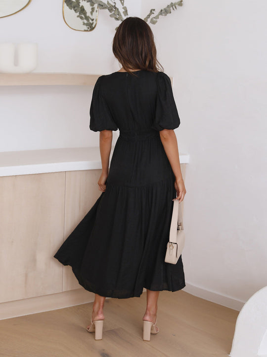 EB | Kleid Mit Puffärmeln