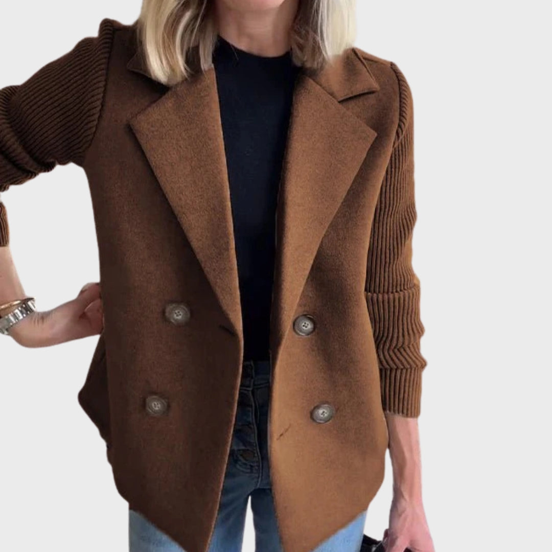 EB | Eleganter Herbststrickärmel-Blazer