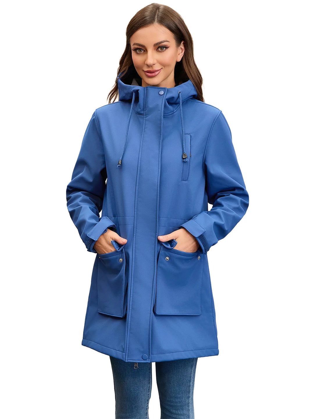 EB | Wasserdichte Softshell-Jacke mit Kapuze für Damen Elina