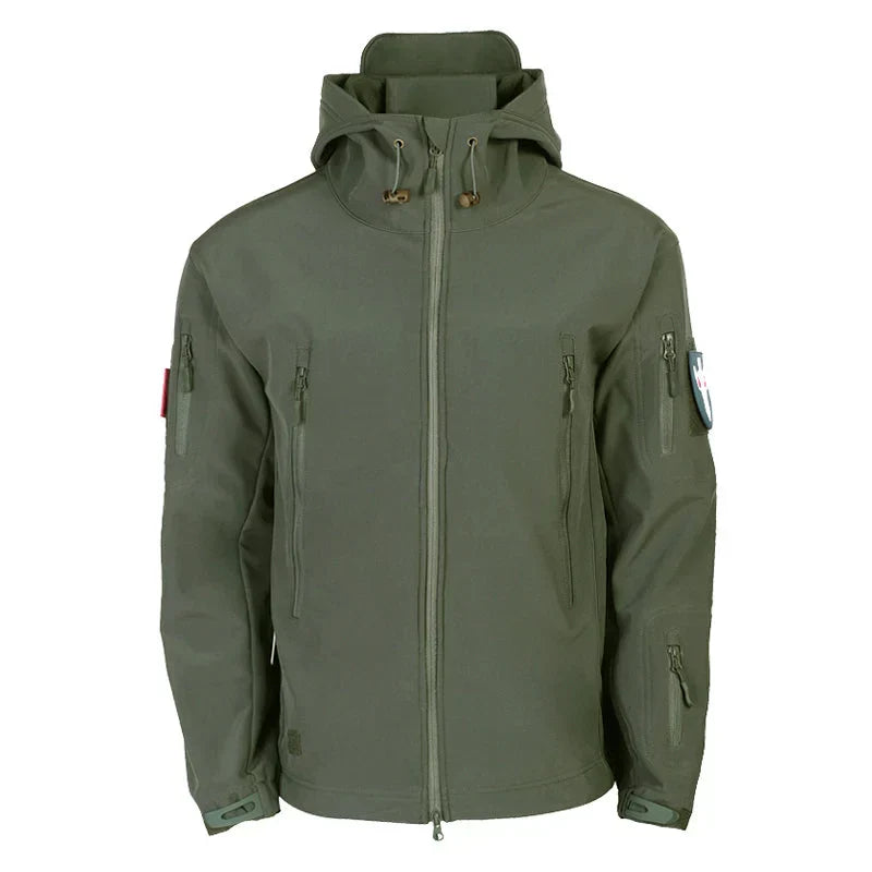 EB | Wasserdichte Softshell-jacke Polyester Robust, Winddicht