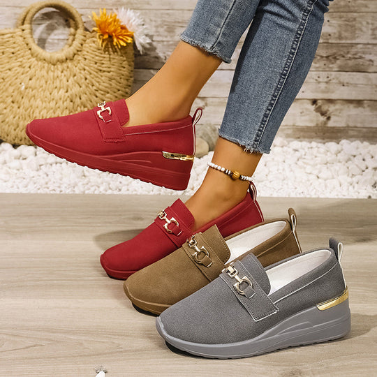 Stylische Orthopädische Sneakers mit Keilabsatz EB EB