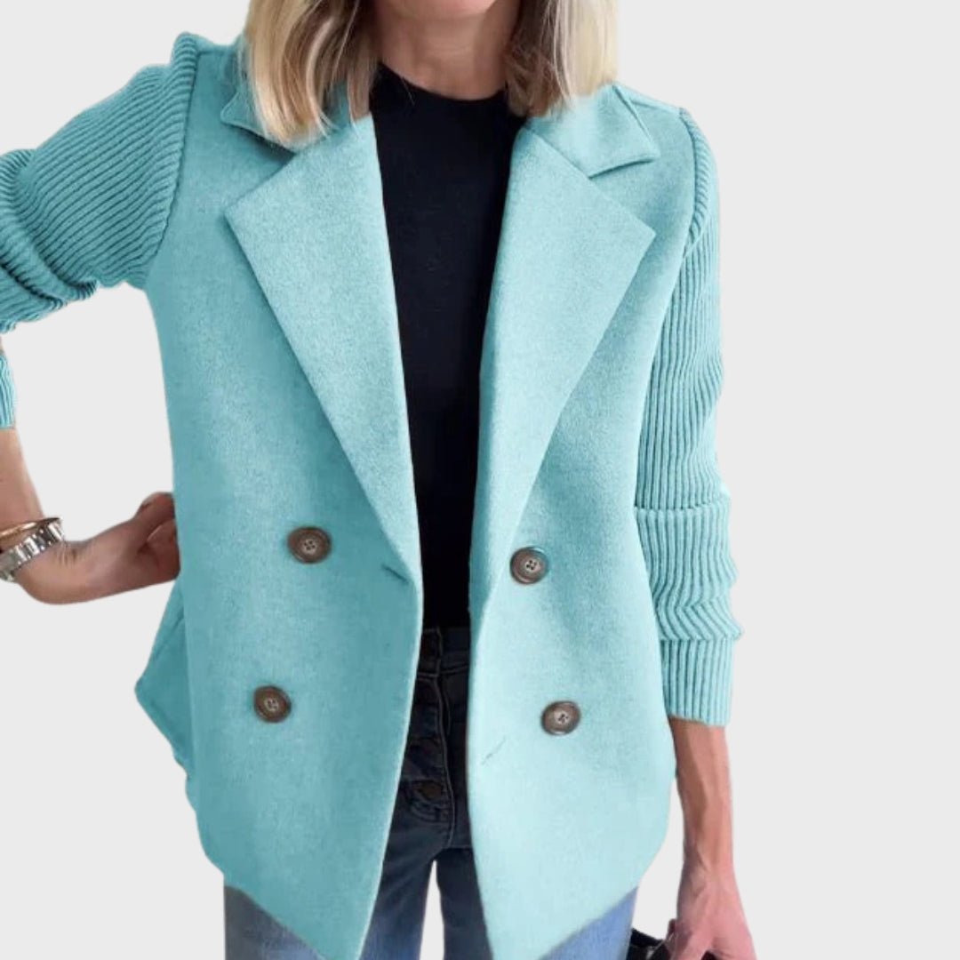EB | Eleganter Herbststrickärmel-Blazer
