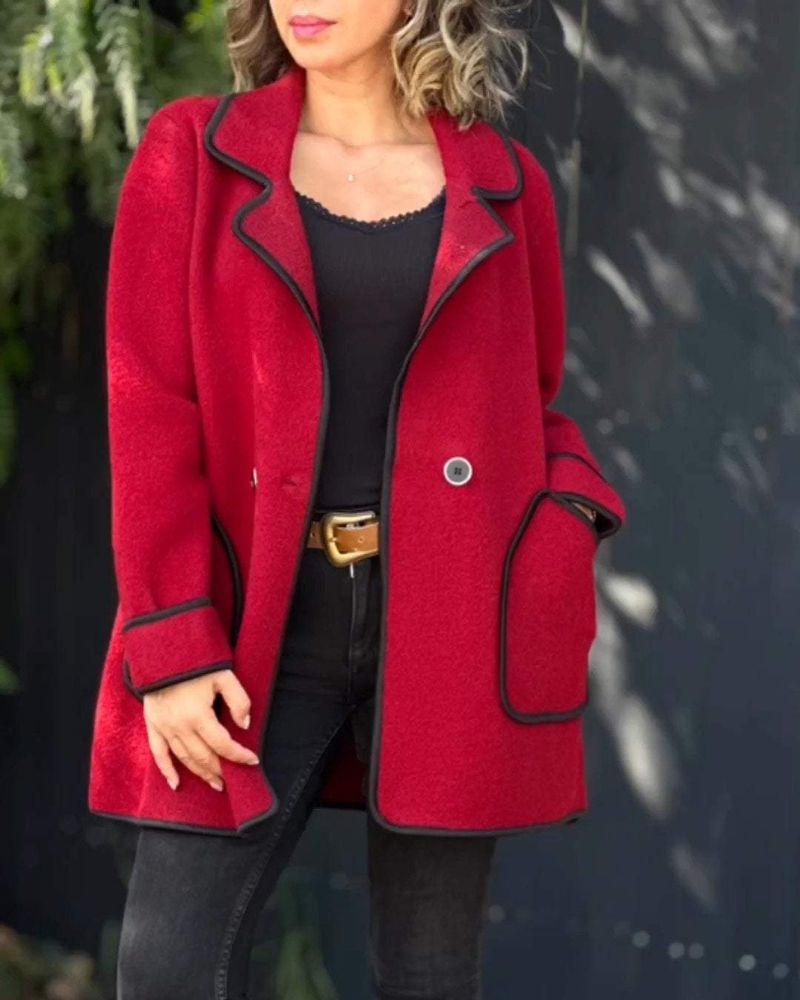 EB | Kontrastfarbe Freizeitjacke