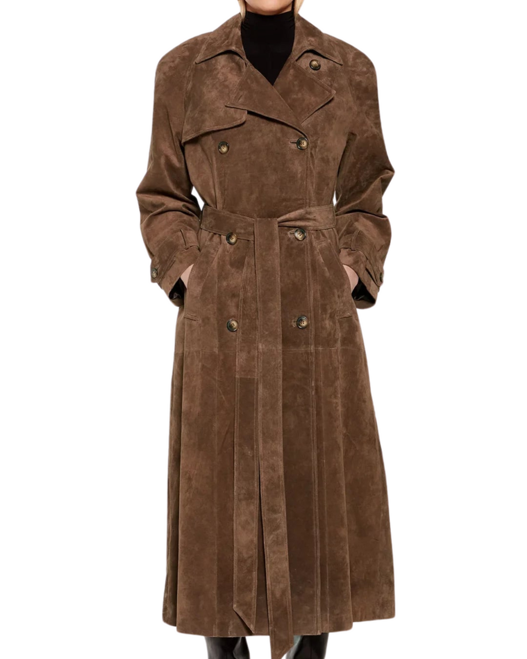 EB | Faux Suede Winterjacke für Damen