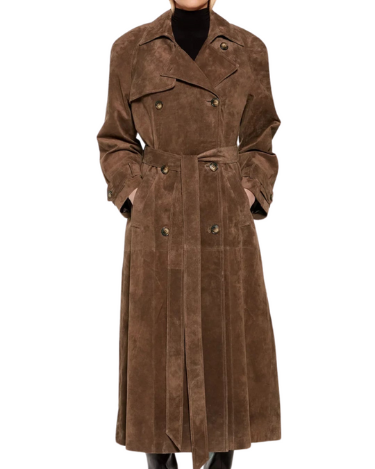 EB | Faux Suede Winterjacke für Damen