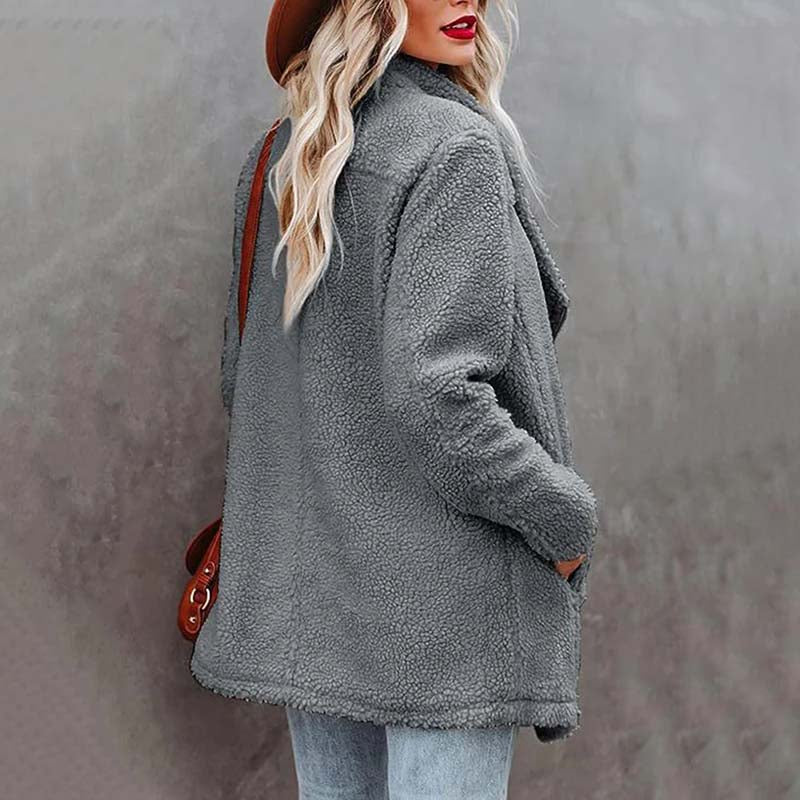 EB | Sherpa Jacke Polyester Weich, Warm