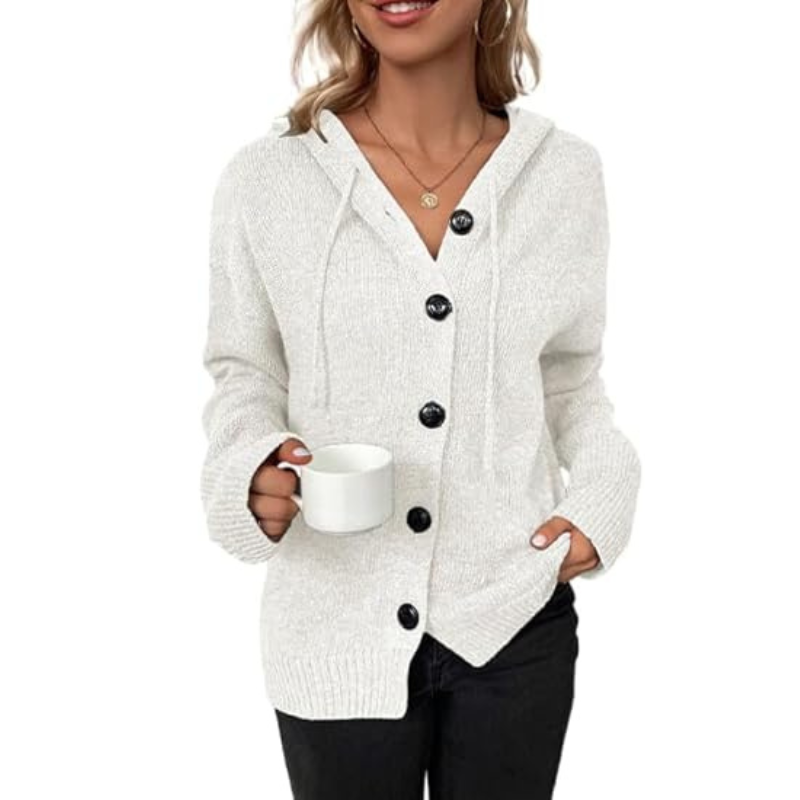 EB | Strick-Cardigan mit Knöpfen für Damen