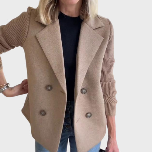 EB | Eleganter Herbststrickärmel-Blazer