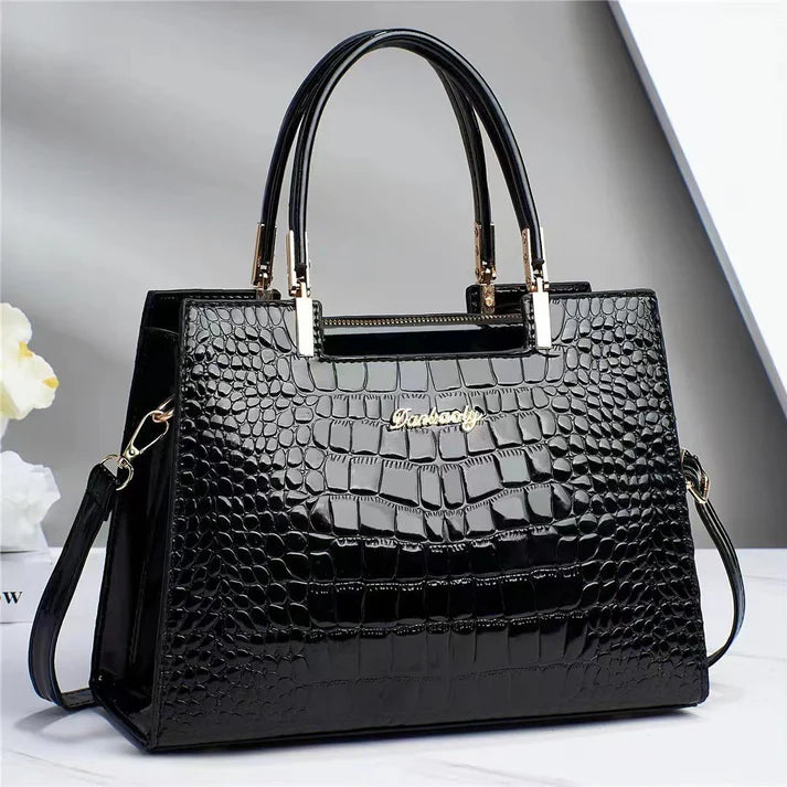 EB | Frauen glänzende handtasche