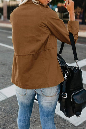 EB | Kaffeebraune Übergangsjacke