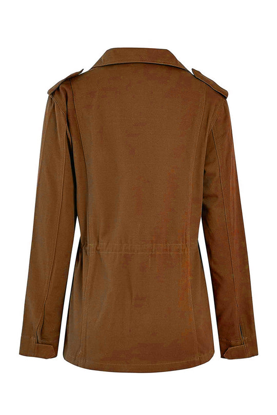 EB | Kaffeebraune Übergangsjacke