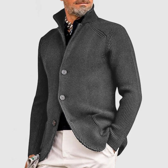 EB | Stilvolle Herrenjacke Mit Stehkragen