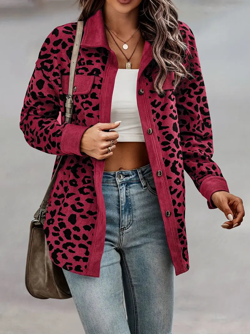 EB | Leopardjacke für Auffällige Outfits