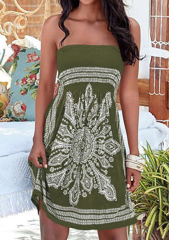 EB | Bedrucktes Röhrentop-Kleid