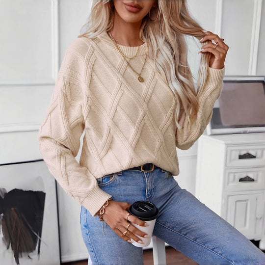 EB | Einfarbiger Pullover Für Lässige Outfits