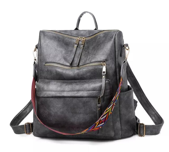 EB | Eleganter Weicher Leder-Rucksack