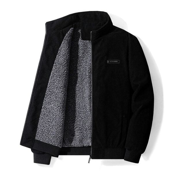 EB | Retro-Sherpa-Jacke Aus Samt