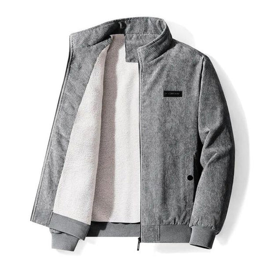 EB | Retro-Sherpa-Jacke Aus Samt