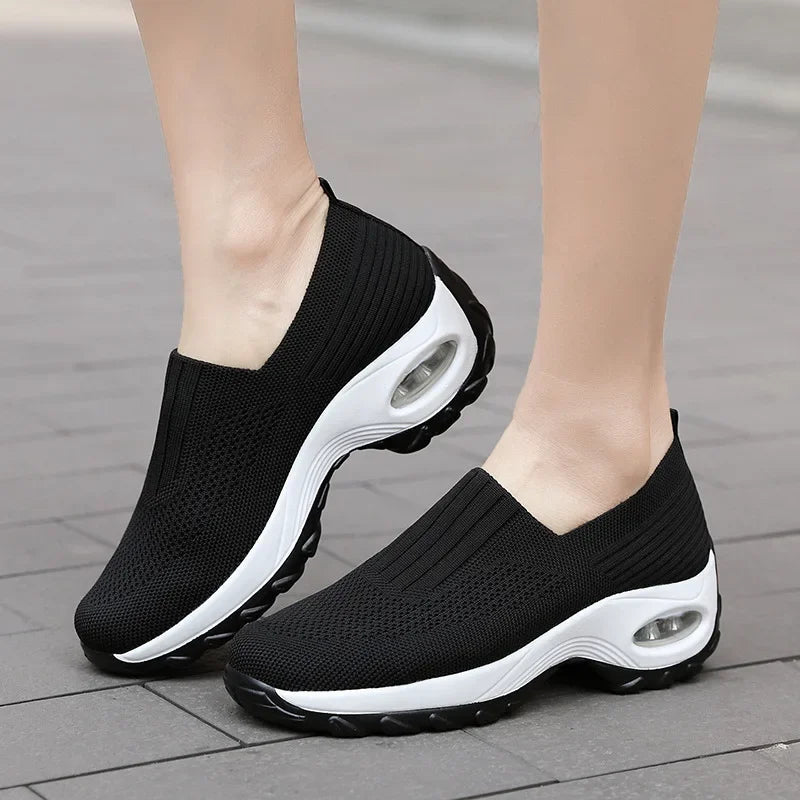 Modische Pfirsichfarbene Sneakers EB