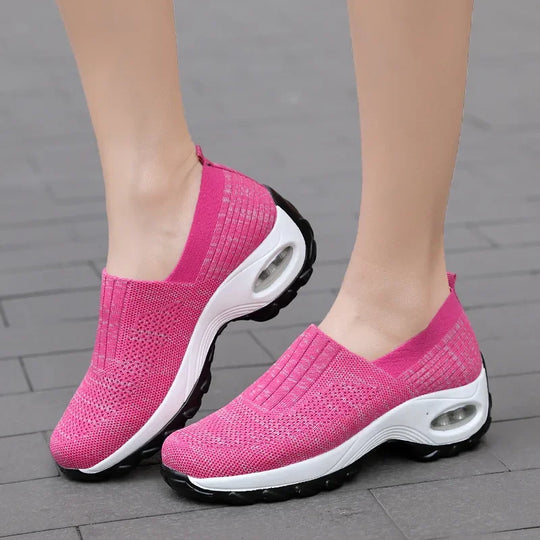 Modische Pfirsichfarbene Sneakers EB