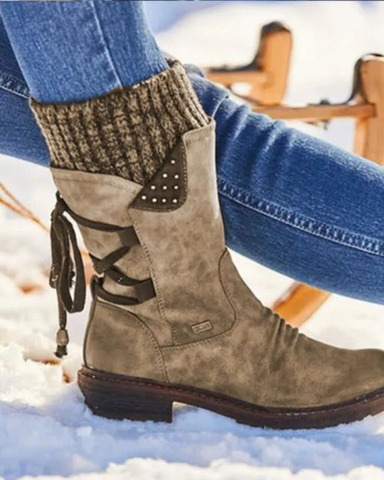 EB | Echtes Leder Winterstiefel