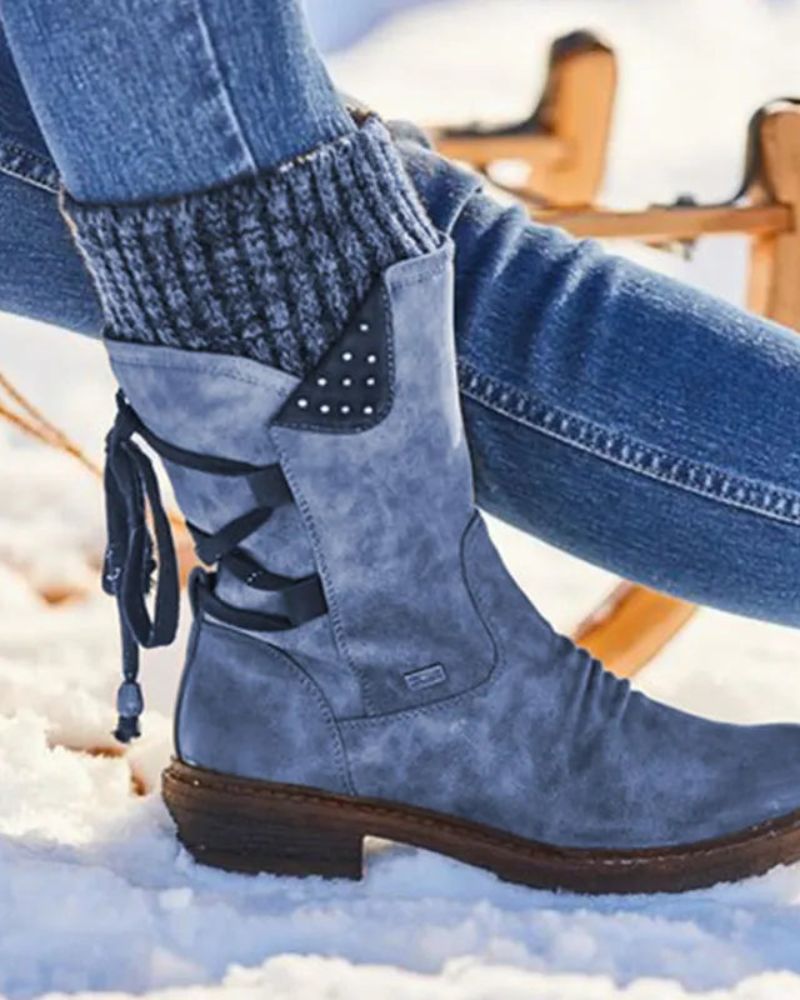 EB | Echtes Leder Winterstiefel