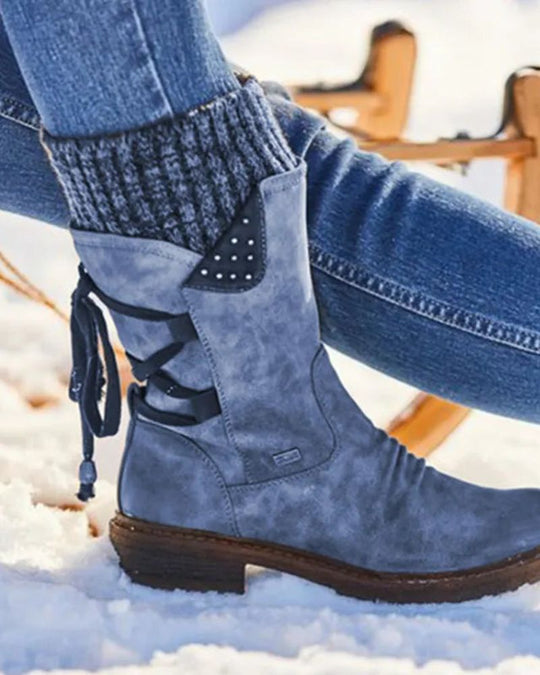 EB | Echtes Leder Winterstiefel