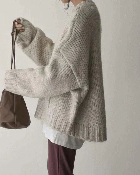 EB | Übergroßer Hoodie mit Taschenfront
