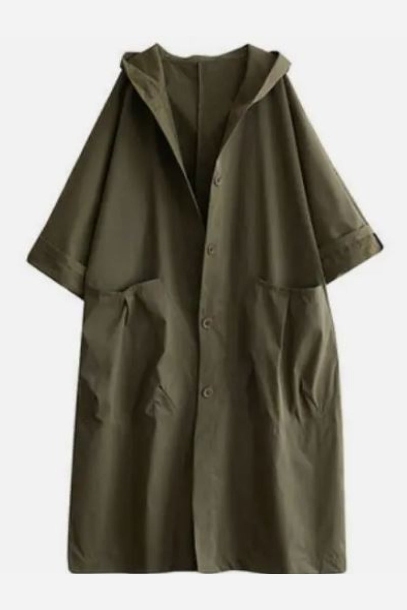EB | Wasserdichte Oversized Windjacke