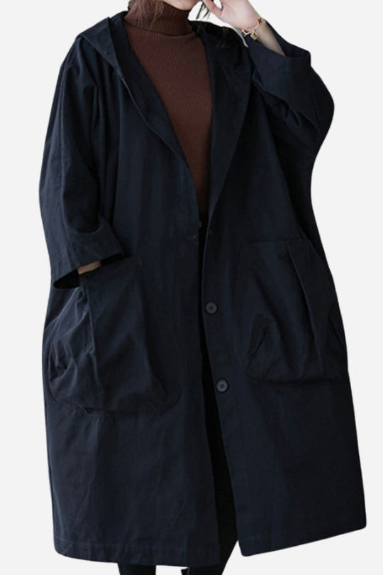 EB | Wasserdichte Oversized Windjacke