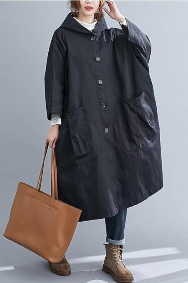 EB | Wasserdichte Oversized Windjacke