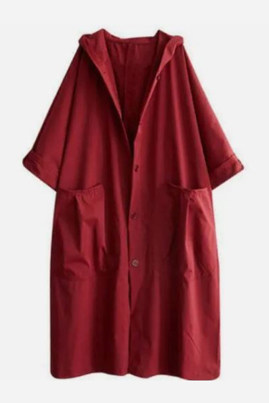 EB | Wasserdichte Oversized Windjacke