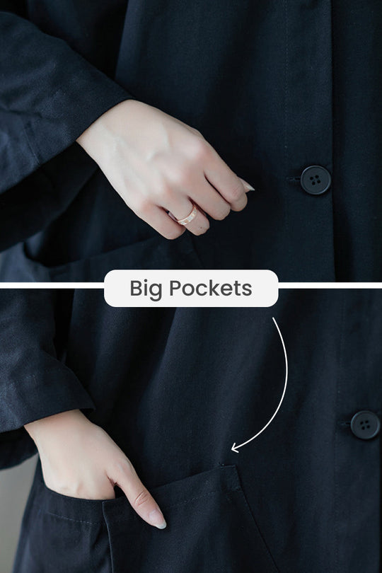 EB | Wasserdichte Oversized Windjacke