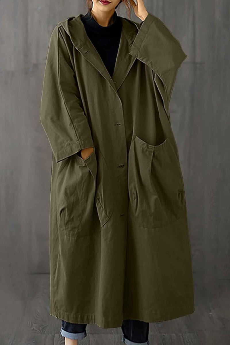 EB | Wasserdichte Oversized Windjacke