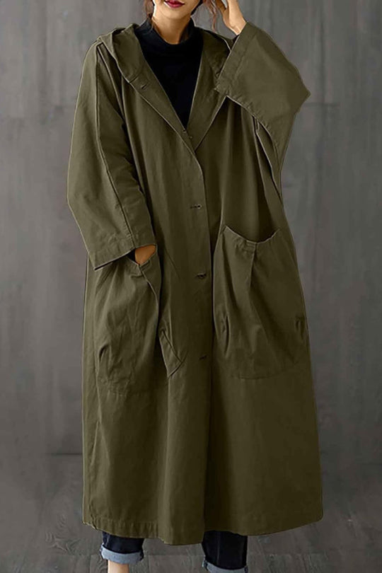EB | Wasserdichte Oversized Windjacke