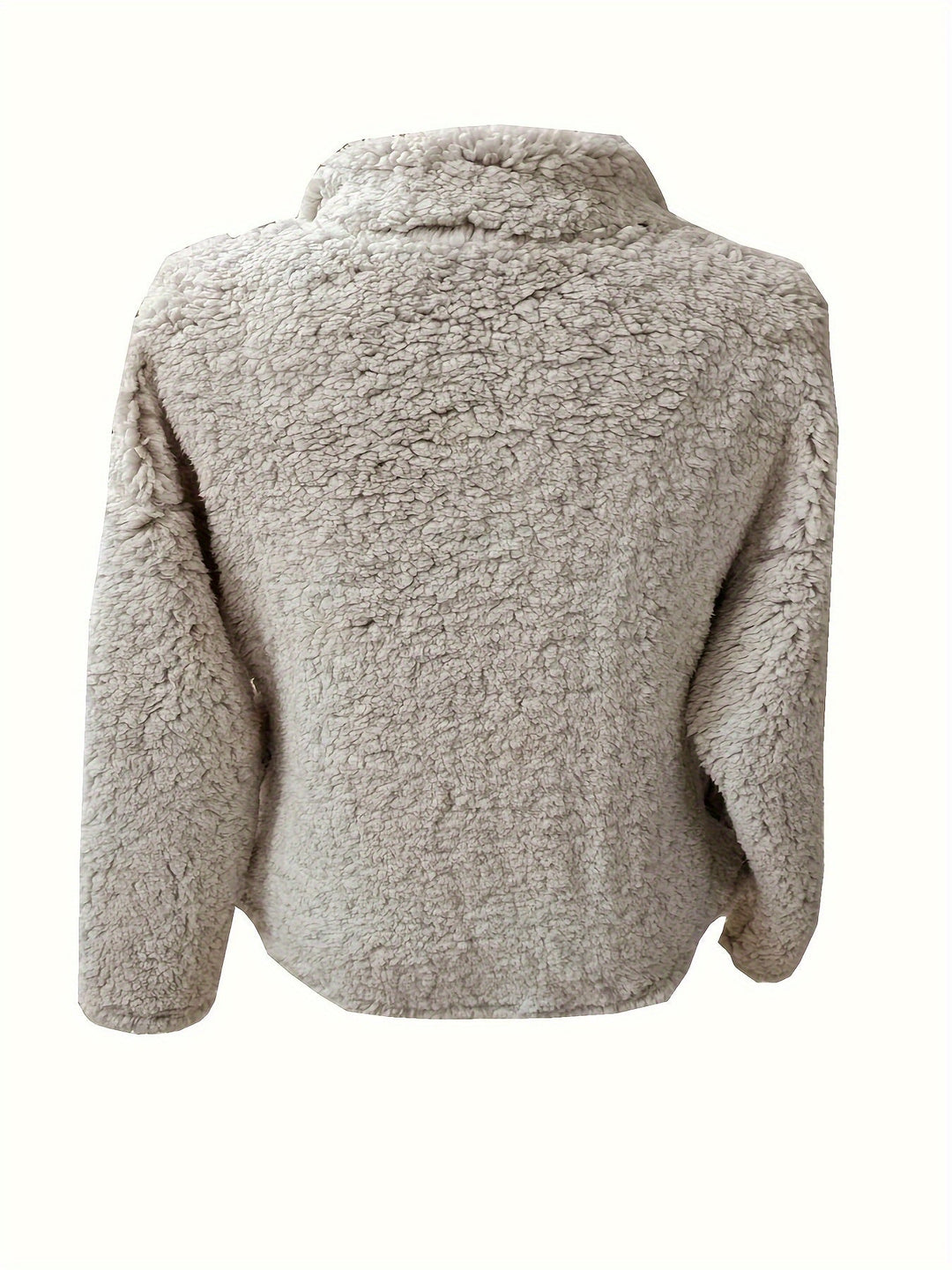 EB | Leichtgewicht Fleece-pullover mit Reißverschluss Polyester Warm und Bequem