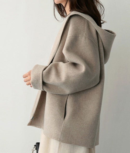 EB | Moderne Damenjacke mit Kapuze für Stil und Komfort
