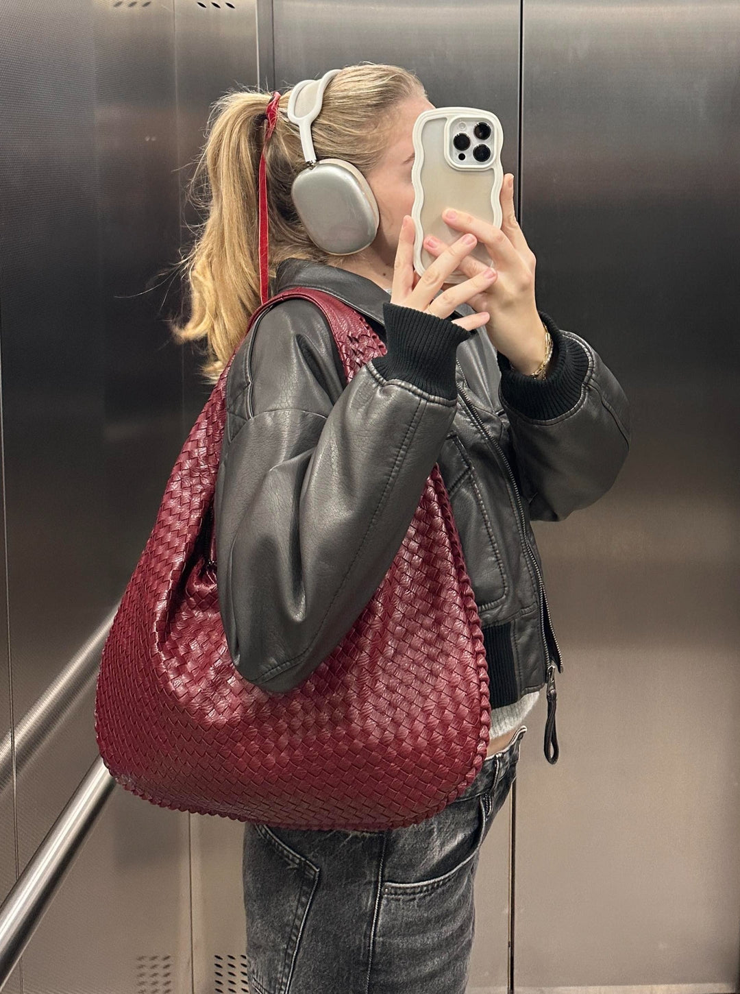 EB | Geflochtene Schultertasche